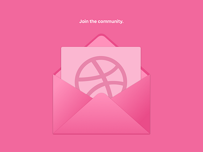 Dribbble invitation