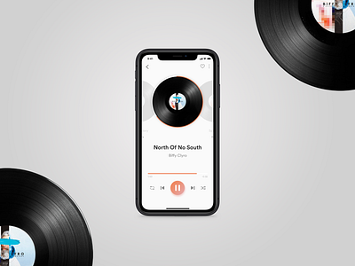 Daily UI Challenge - 009 - Music player