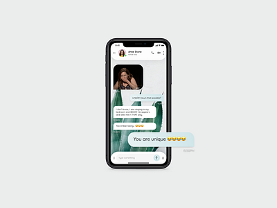 Daily UI Challenge - 013 - Direct messaging