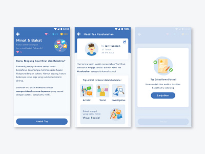 Pahamify - Tes Minat & Bakat education app icon ui vector