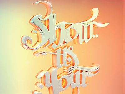 Show Us Your Type calligraphy show us your type typography