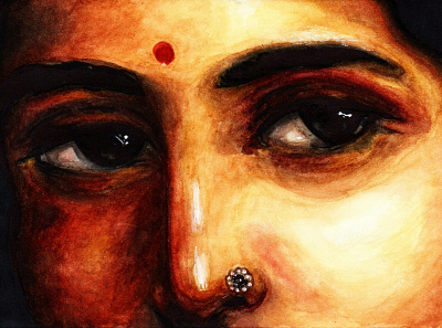 Raja Ravi Varma Study art artist illustration master painter painting remake study traditional art traditionalartist visual art watercolor art watercolour watercolour painting watercolours