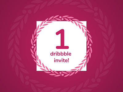 Dribbble invite giveaway!