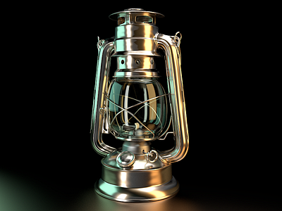 Lantern 3d blender lantern light render shader
