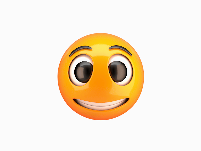 Emoji 3d animation blender cycles emoji emoticon gif motion graphics smiley