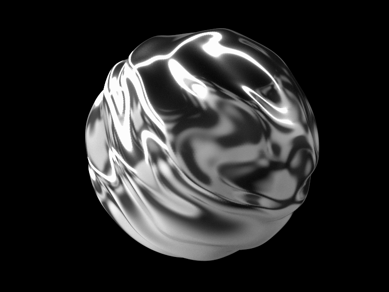 Ripple Sphere 3d animation blender cycles gif liquid mercury motion graphics ripple