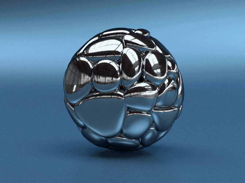 T-1000 Embryo 3d animation ball blender cell cycles gif loop mercury motion graphics sphere t1000