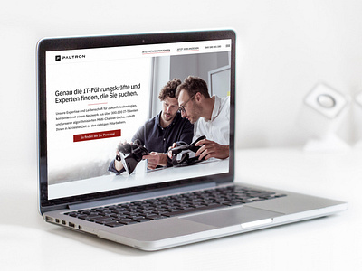 Web Design for Paltron IT-Headhunters