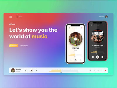 Apple Music app apple ios music ux uxui