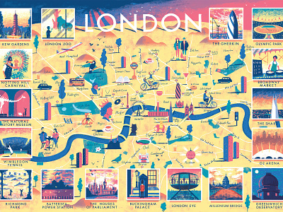 Tom Cole London Map