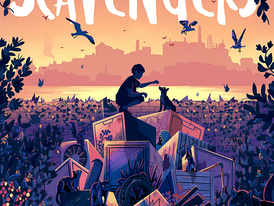 Scavengers illustration book cover