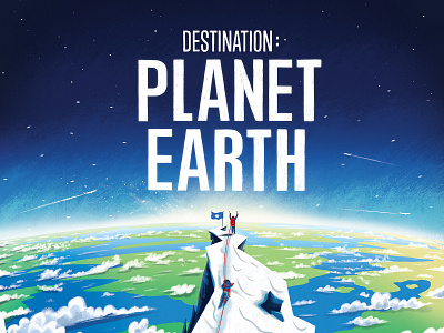 Destination: Planet Earth picturebook
