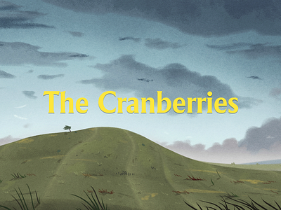 The Cranberries background art