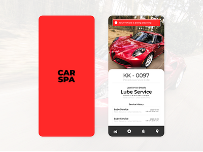 CAR SPA - Mobile Application For Car Service Center