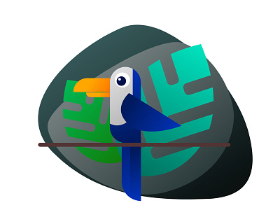 Parrot design illustration vector