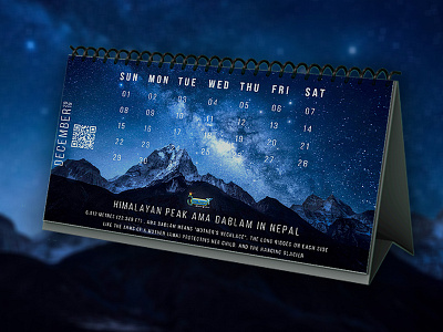 2019 Calendar Design adobe branding calendar 2019 company design photoshop tour travel