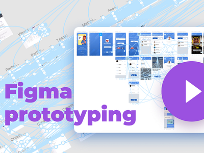 Prototyping applications in Figma figma product design prototype ux ui
