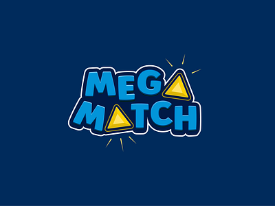 Gaming Trademark - Megamatch design diamond gaming icon illustration logo match slots trademark vector