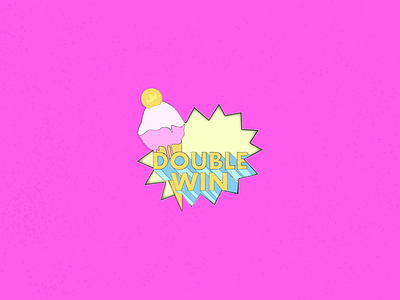 Gaming feature logo - Double Win