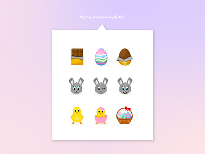 Easter Emoji pack