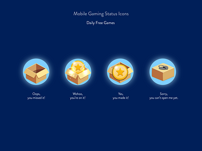 Free Games Status Icons