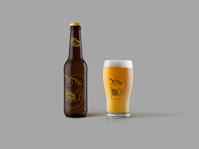 F*cking Coeliac Beer Brand beer branding coeliac design drawing ilustration logo skull