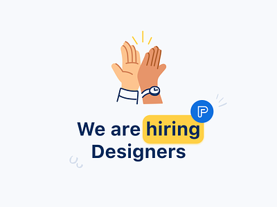 We are hiring +5 Designers 🎉👨‍👩‍👦‍👦