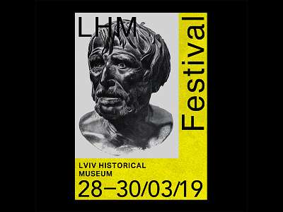 LHM — Festival branding clean design graphic design minimalism poster poster a day poster art poster collection swiss design typografy typographic typography
