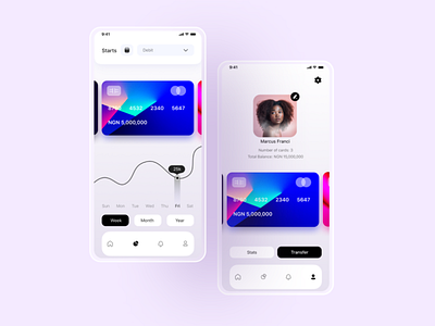 Cardtrans app design designer ui uiux ux