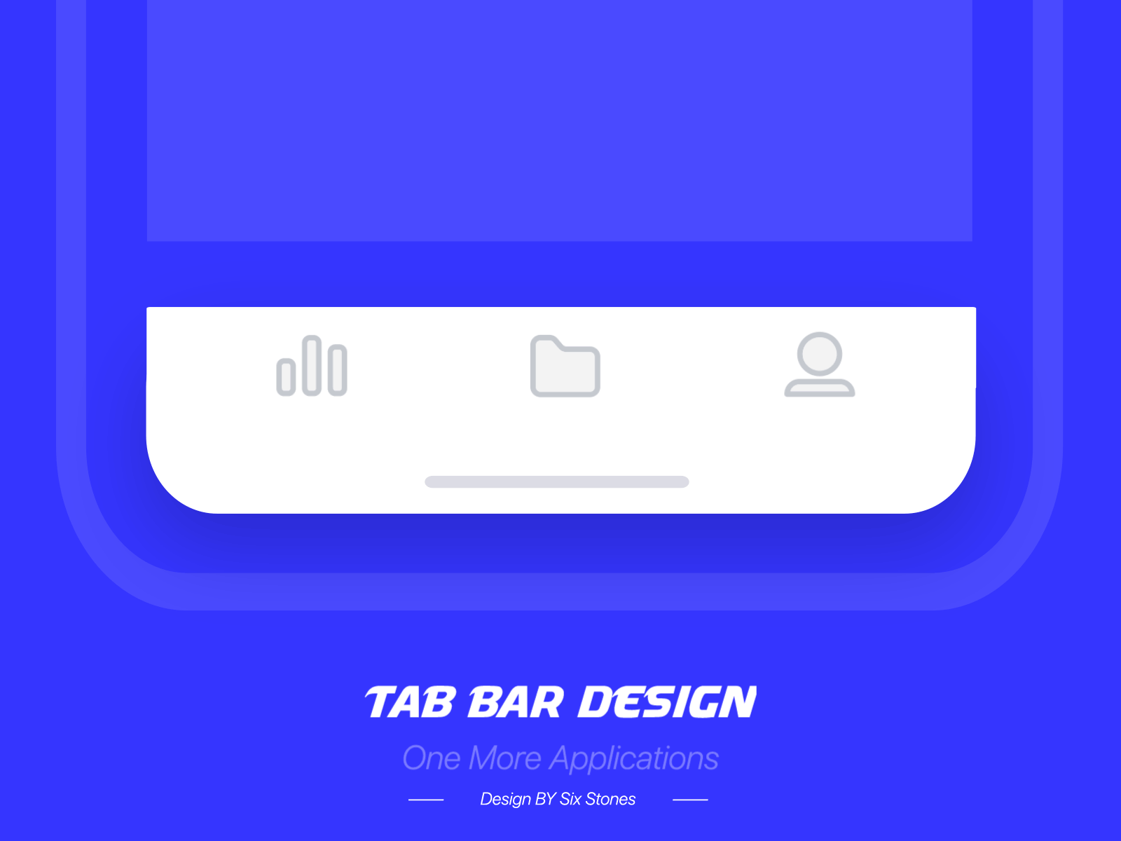 One More APP—Tab Bar Design by Six stones on Dribbble