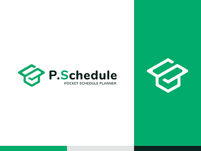 Pocket Schedule Planner|LOGO app books branding design green logo planner pocket schedule 图标