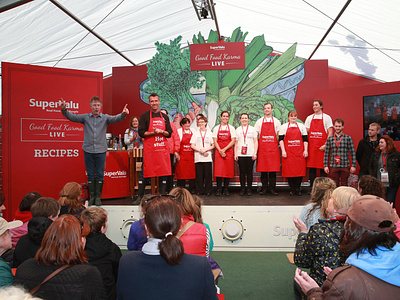 Supervalu tent at the National Ploughing Championships