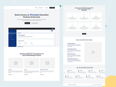 Website redesign wifreframe