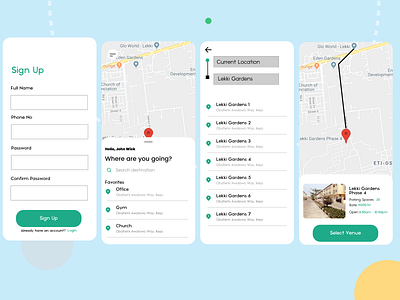 Parking solution app