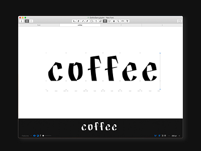 The most important part of design alexjohnlucas coffee design font glyphsapp type type art type challenge type daily typeface typeface design typeface designer typetogether typography