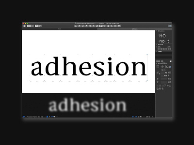 Adesion alexjohnlucas design font glyphsapp type type art type challenge type daily typeface typeface design typeface designer typetogether typography