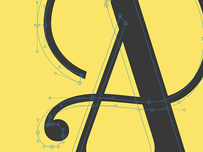 Working on a Display Face alexjohnlucas design font glyphsapp illustration type type art type challenge type daily typeface typeface design typeface designer typetogether typography