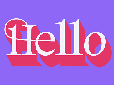 Hello alexjohnlucas design font glyphsapp illustration type type art type challenge type daily typeface typeface design typeface designer typetogether typography vector