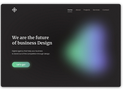 Landing page - Design Agency design landing page ui uidesign ux ux ui design uxdesign web website