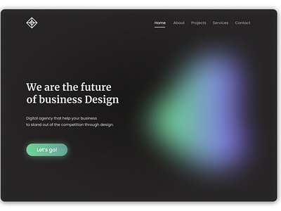 Landing page - Design Agency