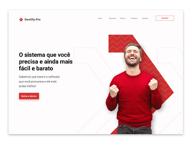 UI Design - Landing page to a development company design landing page minimalist ui uidesign ux ux ui design uxdesign web website