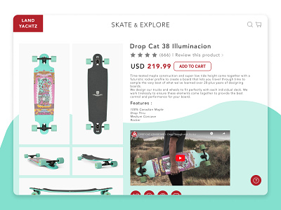 Landyachtz - Product Page