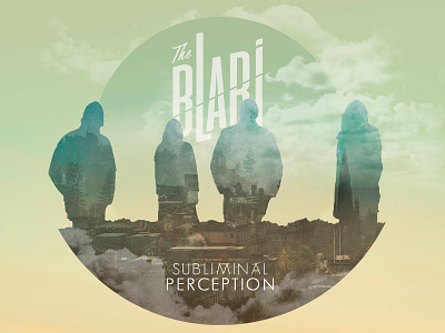The Blarj - Subliminal Perception cover design design music album vector