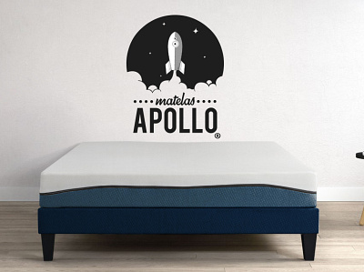 APOLLO Branding apollo branding design french illustration matress prototype vector