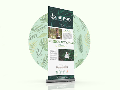 Dreamway - Kakemono design kakemono mockup nature print