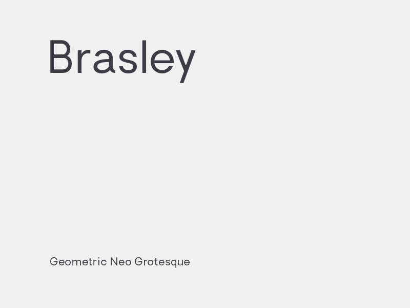 Brasley typeface + free demo font font free freebie geometric glyphs grotesque opentype sans sans-serif type typeface typography