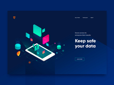 Cyber Security | Landing Page Header