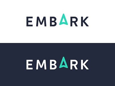 Embark Logo branding embark logo rebrand