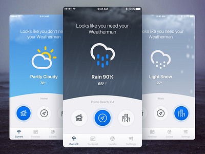 Weatherman app