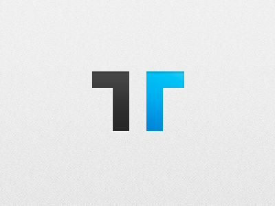 T logomark concept logo logomark